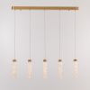 Подвесной светильник MD24030028-5B brass/clear