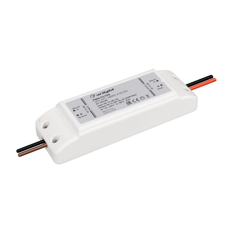 Фильтр ШИМ SPV-PFL-48005-A DC/DC (12-48V, 5A) (Arlight, IP20 Пластик, 2 года) 054186