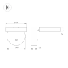 Светильник SP-MILADY-R90-6W Warm3000 (BK, 110 deg, 230V) (Arlight, IP20 Металл, 3 года) 048153