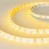 Светодиодная лента RT-A60-8mm 12V Yellow (4.8 W/m, IP20, 2835, 5m) (Arlight, Открытый) 010521(2)