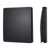 INTELLIGENT ARLIGHT Кнопочная панель KINETIC-801-22-1G-WP-SUF Black (No battery, IP67, 433Mhz) (IARL, IP67 Пластик, 3 года) 051674
