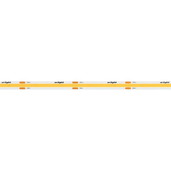 Светодиодная лента COB-X480-8mm 24V Warm2700 (8 W/m, IP20, CSP, 5m) (Arlight, -) 039060