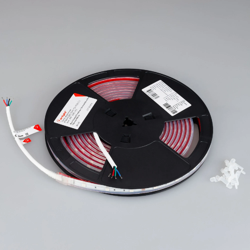 Светодиодная лента герметичная RTW-PS-B30-13mm 12V RGB (7.2 W/m, IP67, 5060, 5m) (Arlight, -) 028711