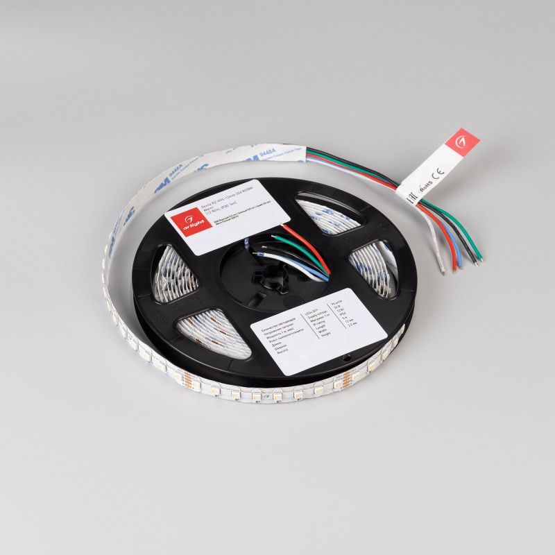 Светодиодная лента RZ-H96-12mm 24V RGBW-Day (12 W/m, IP20, 5m) (Arlight, CRI>90) 061947