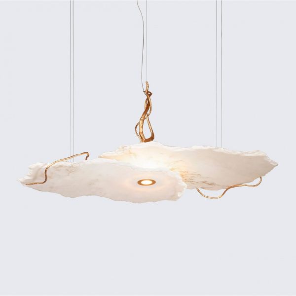 Подвесной светильник Serip Origem Quasar Medium FO/Beige Estremoz