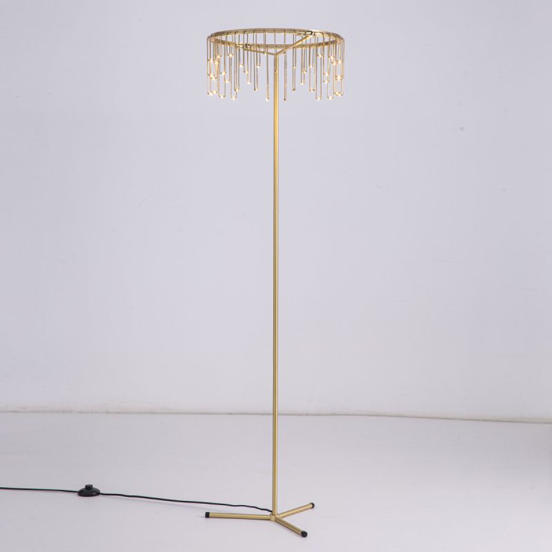 Торшер ML23001008-1A gold