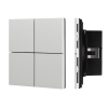INTELLIGENT ARLIGHT Кнопочная панель KNX-304-23-IN Silver (BUS, Frameless) (IARL, IP20 Металл, 2 года) 039662
