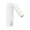 Светильник SP-BED-CHARGE-S60x125-3W Warm3000 (WH, 20 deg, 230V, USB-A, USB-C) (Arlight, IP20 Металл, 3 года) 031394(1)