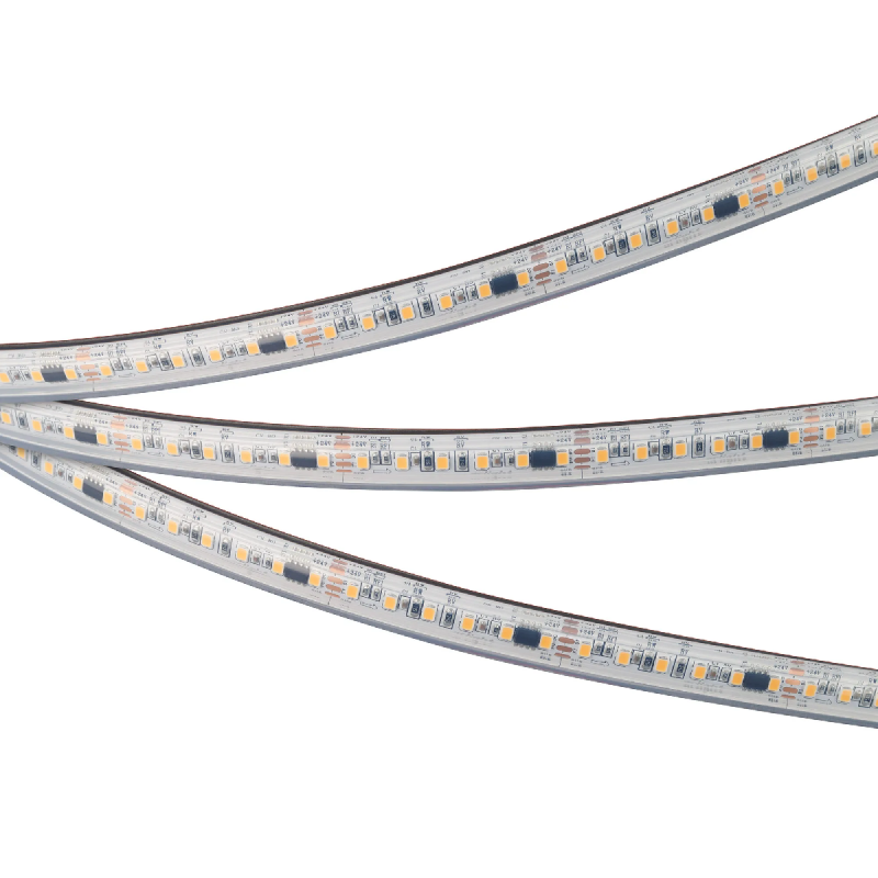 Светодиодная лента герметичная SPI-PS-A120-12mm 24V Day4000-PX6-BPT (11 W/m, IP67, 2835, 5m) (Arlight, бегущий огонь) 049446