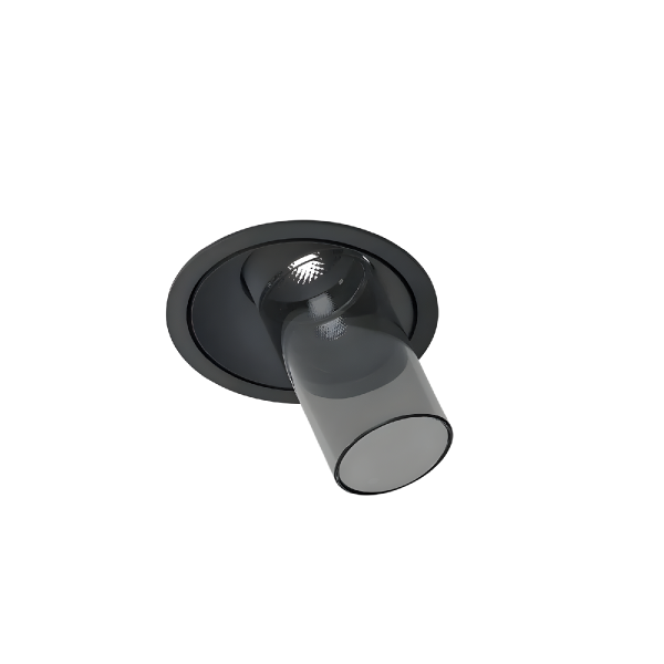 Встраиваемый светильник Oty Light Easy Pop PY3 Glass 13W 3000K 38 Black on/off