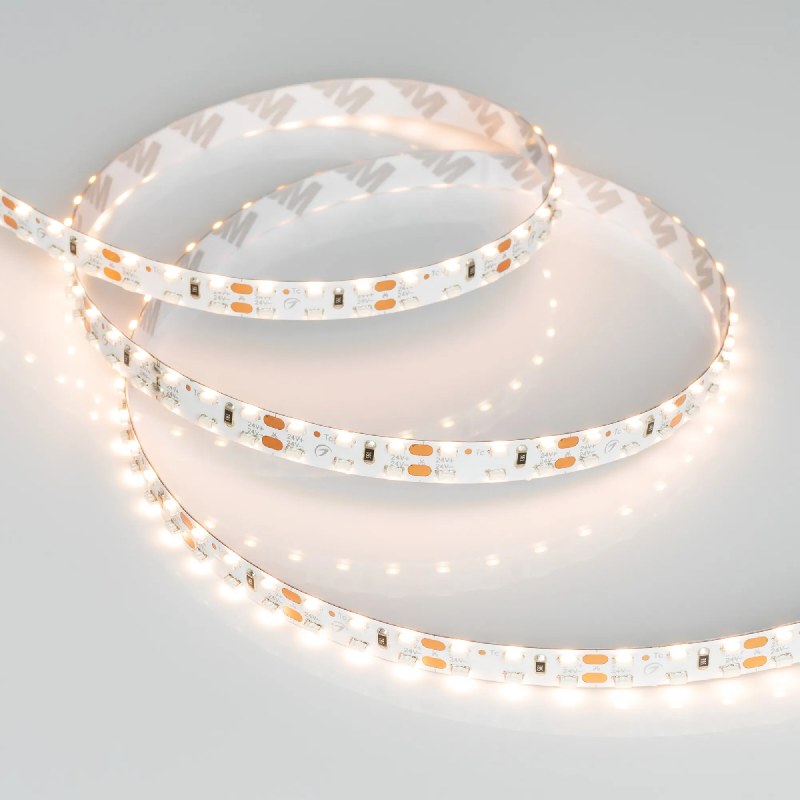 Светодиодная лента RS 2-5000 24V Warm3000 2x2 8mm (3014, 240 LED/m, LUX) (Arlight, 14.4 Вт/м, IP20) 024466