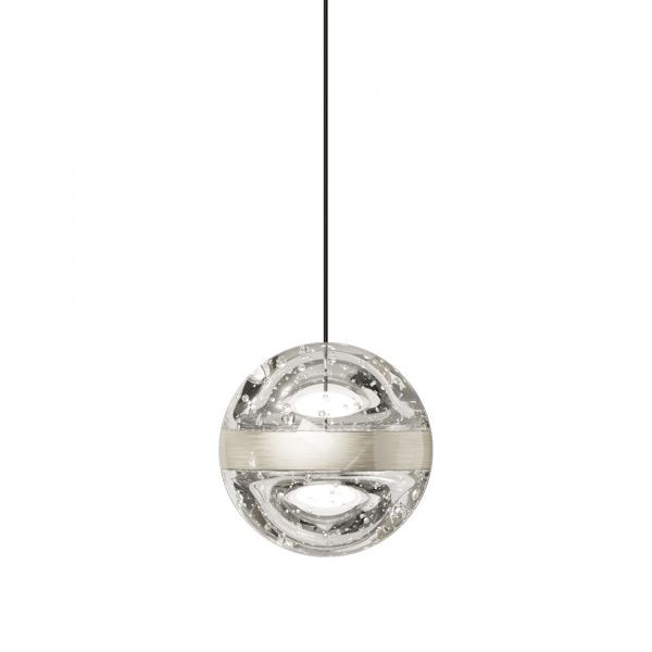 Подвесной светильник MD23030088-1A nickel/clear