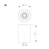 Светильник SP-FOCUS-R110-18W Day4000 (BK, 24 deg, 230V) (Arlight, IP54 Металл, 5 лет) 054813