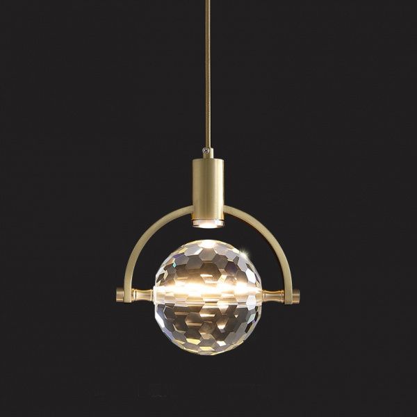 Подвесной светильник 2121P/A brass/clear