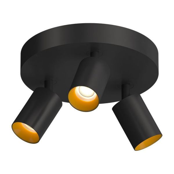 Накладной поворотный светодиодный светильник Ledron SAGITONY R3 S60 Black-Gold
