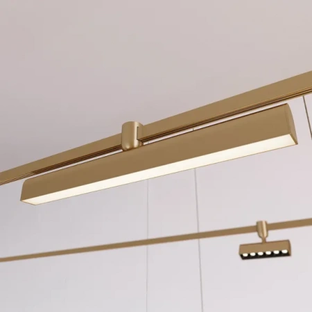 Светильник ART-APRIORI-FLAT-L500-15W Warm3000 (GD, 120 deg, 48V) (Arlight, IP20 Металл, 3 года) 039295
