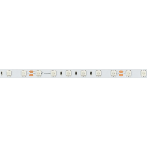 Светодиодная лента RT-B60-10mm 24V Orange (14.4 W/m, IP20, 5060, 5m) (Arlight, 14.4 Вт/м, IP20) 015974(2)