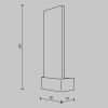 Настенный светильник (бра) Maytoni MOD318WL-L3BS3K