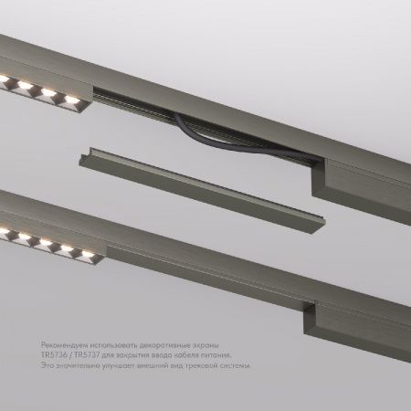 Декоративная заглушка желоба трека SHINE BASE TR5736-DN