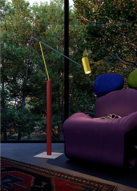 Торшер Catellani & Smith Ettorino F colourful