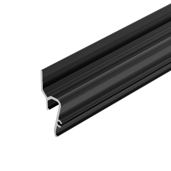 Профиль STRETCH-SHADOW-TECH-2000 BLACK (A2-DELTA) (Arlight, Алюминий) 039509