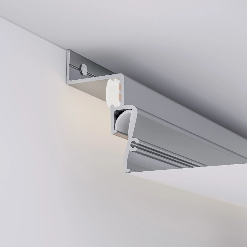 Профиль STRETCH-SHADOW-2000 WHITE (A2-CONTOUR-PRO) (Arlight, Алюминий) 042559