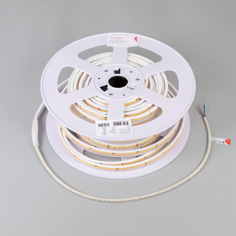 Светодиодная лента герметичная ARL-PV-X720-15mm 230V Warm3000 (14 W/m, IP65, 30m) (Arlight, -) 054674