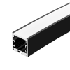 Профиль SL-ARC-3535-D3000-A45 BLACK (1180мм, дуга 1 из 8) (Arlight, Алюминий) 027634