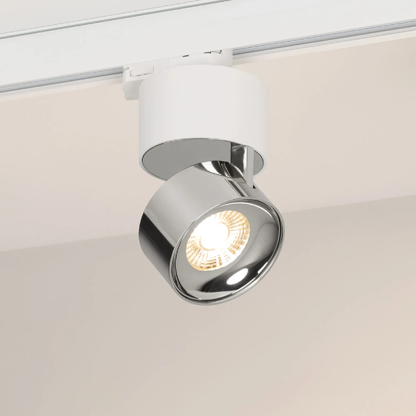 Светильник SP-PLURIO-TRACK-4TR-R77-9W Day4000 (WH-CHR, 36 deg, 230V) (Arlight, IP20 Металл, 3 года) 038104