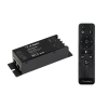 Диммер VT-S08-1x25A (12-24V, ПДУ Стик 12кн, RF) (Arlight, IP20 Металл, 3 года) 021316