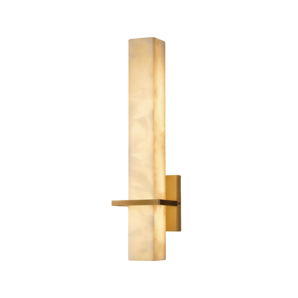 Настенный светильник DL-6556W Gold / White Alabaster