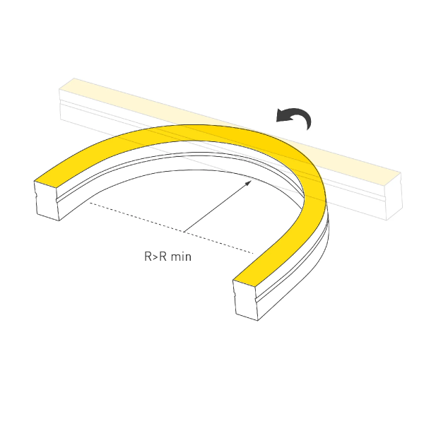 Светодиодная лента герметичная MOONLIGHT-SIDE-A140-12x17mm 24V White-MIX (12 W/m, IP67, 5m, wire x2) (Arlight, Вывод боковой, 3 года) 045546