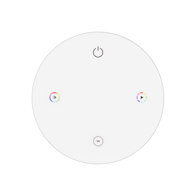 INTELLIGENT ARLIGHT Пульт SMART-801-22-1G-RGBW White (3V, Magnet, 2.4G) (IARL, IP20 Пластик, 5 лет) 046480