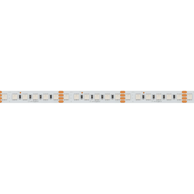 Светодиодная лента RT 2-5000 24V RGB 10mm (4040, 120 LED/m, LUX) (Arlight, 13.2 Вт/м, IP20) 026834