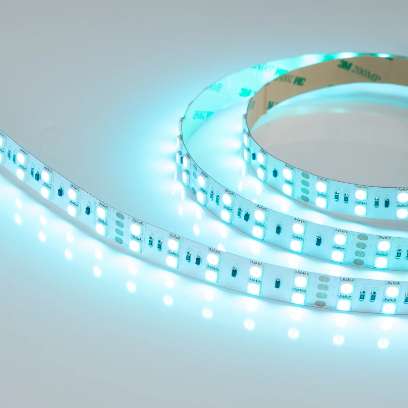 Светодиодная лента RT 2-5000 36V RGB 2X2 (5060, 600 LED, LUX) (Arlight, 26 Вт/м, IP20) 015080
