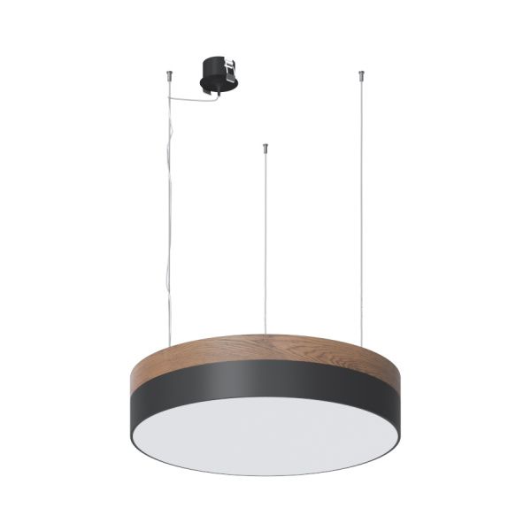 Подвесной светодиодный светильник ORIEL Wood Basic 40W 4000K Black