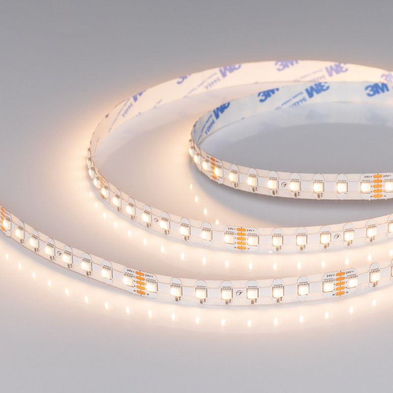 Светодиодная лента RZ-H96-12mm 24V RGBW-Warm (12 W/m, IP20, 5m) (Arlight, CRI>90) 061948