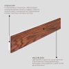 Настенный светодиодный светильник Ledron GW-M066-687 Wooden White