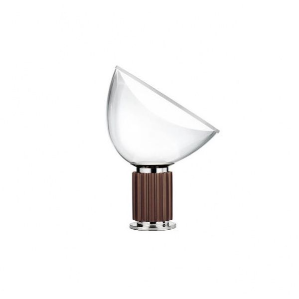 Настольная лампа Flos Taccia Small bronze / Glass