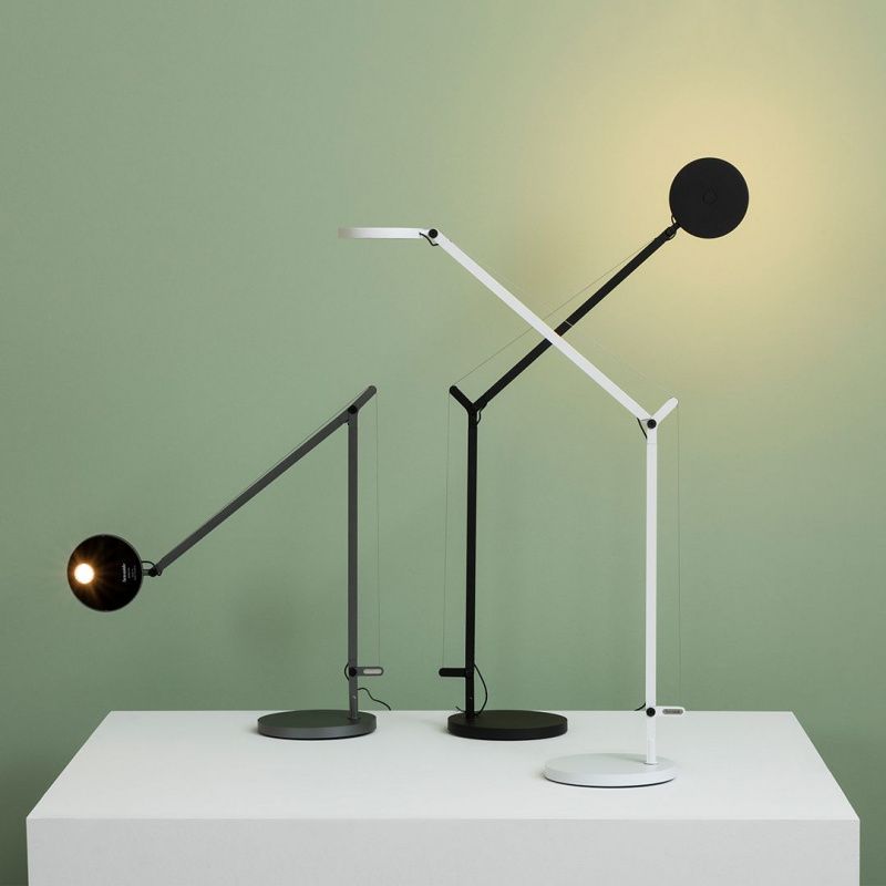 Настольная лампа Artemide Demetra 3000K Grey (Movement Detector)