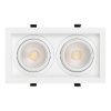 Светильник MS-VORTEX-BUILT-S250x140-2x30W Warm3000 (WH-WH, 50 deg, 230V) (Arlight, IP20 Металл, 5 лет) 042369