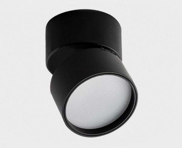 IT02-006 black 3000K светильник потолочный влагозащищенный