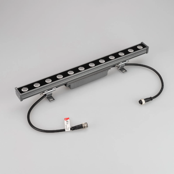 Линейный прожектор AR-LINE-500-12W Day4000 (GR, 15x60 deg, 230V) (Arlight, IP65 Металл, 3 года) 041725