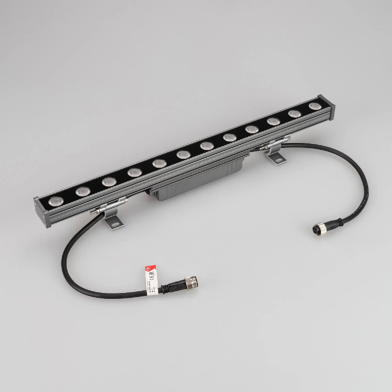Линейный прожектор AR-LINE-500-12W Day4000 (GR, 15 deg, 230V) (Arlight, IP65 Металл, 3 года) 042175