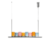 Подвесной светильник Italamp Galatea 815/PL8 Chrome/Silver/Multicolor
