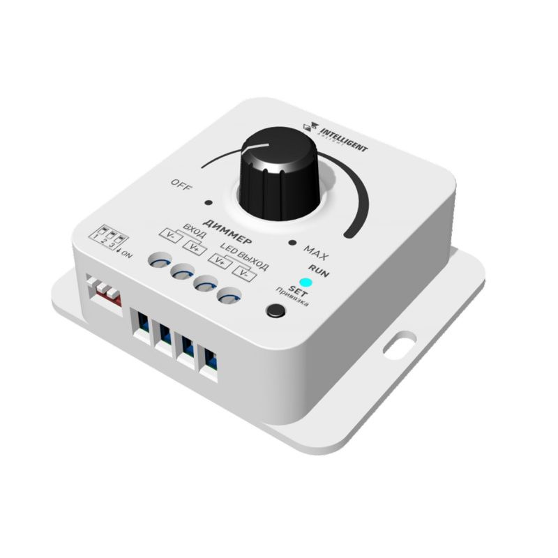 INTELLIGENT ARLIGHT Диммер SMART-PWM-101-32-DIM-SUF (12-48V, 1x8A) (IARL, IP20 Пластик, 5 лет) 050416