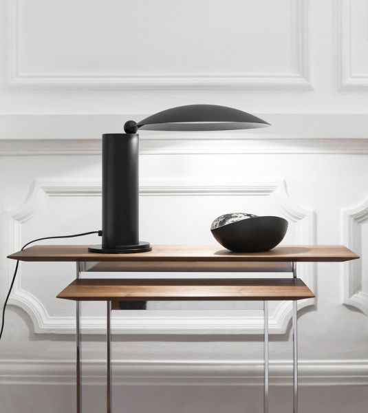 Настольная лампа Lumen Center Washington black nickel