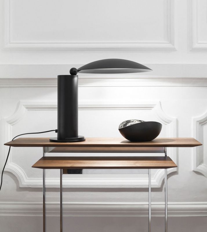 Настольная лампа Lumen Center Washington black nickel