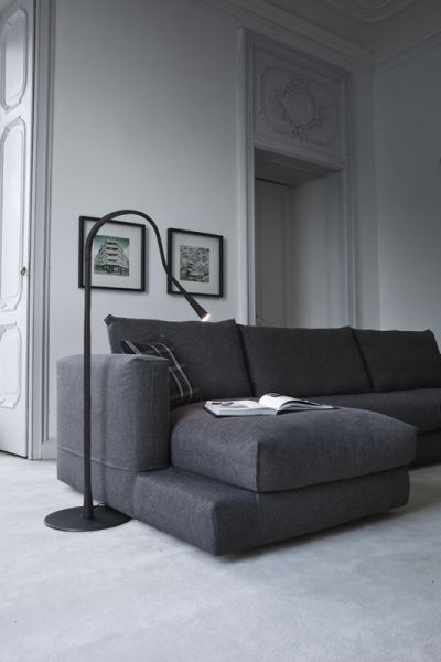 Торшер Contardi FLEXILED FL black