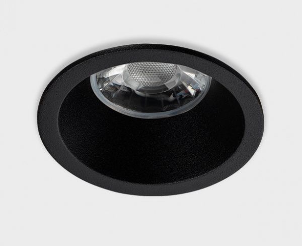DL 3241 black светильник встраиваемый влагозащищенный